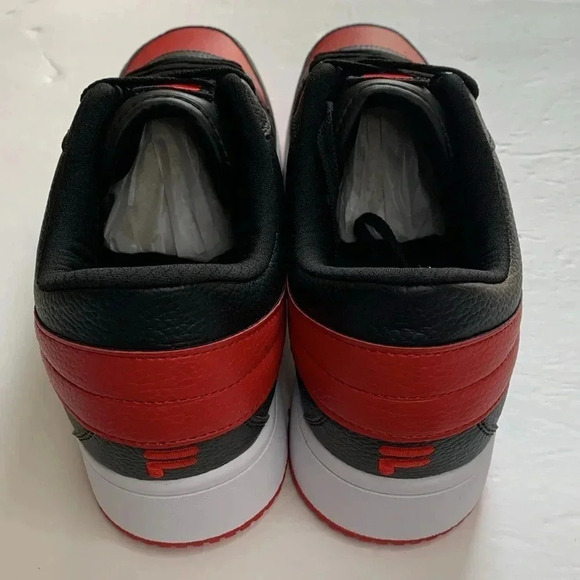 FILA Men’s Sneakers Low Top A-Low Red & Black Sz 11 NWT - Picture 8 of 9